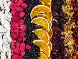 خشک کردن میوه با گوگرد