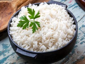 ماده غذایی آرام‌بخش - برنج سفید؛ کربوهیدراتی خواب‌آور