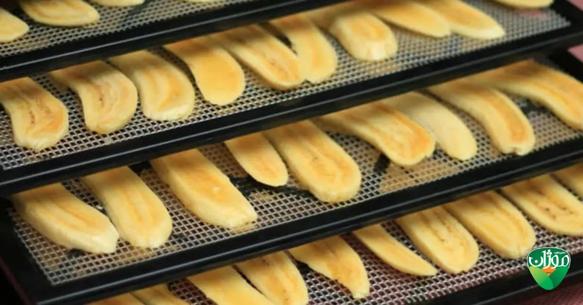 روش‌های خشک کردن موز